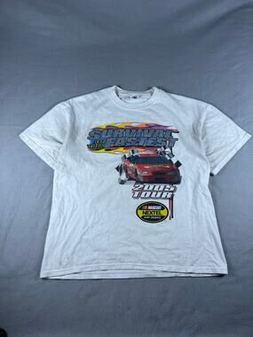 Vintage NASCAR Nextel Cup Series 2005 Tour Tee Adult XL Survival of the Fastest